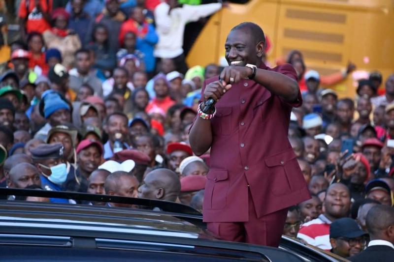 File image of President William Ruto.